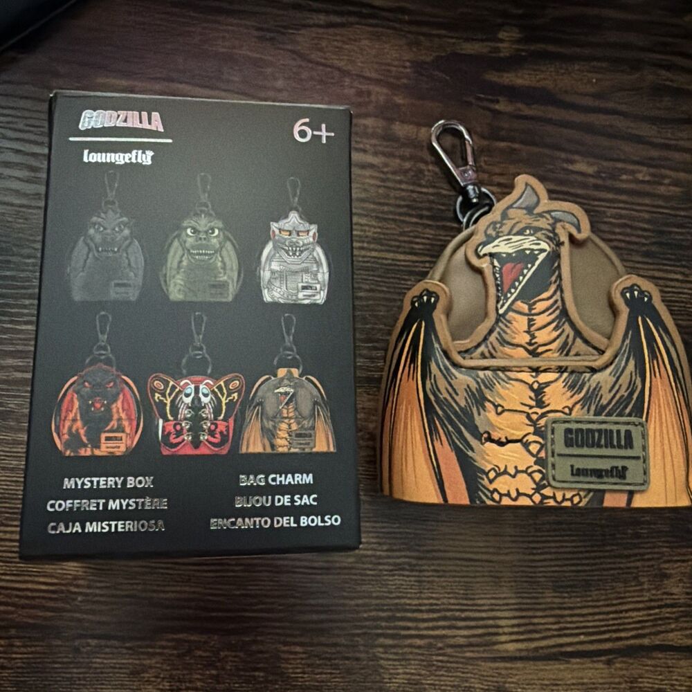 Rodan Godzilla Mini-Backpack Mystery Box Bag Charm Entertainment Earth Exclusive - Picture 2 of 4